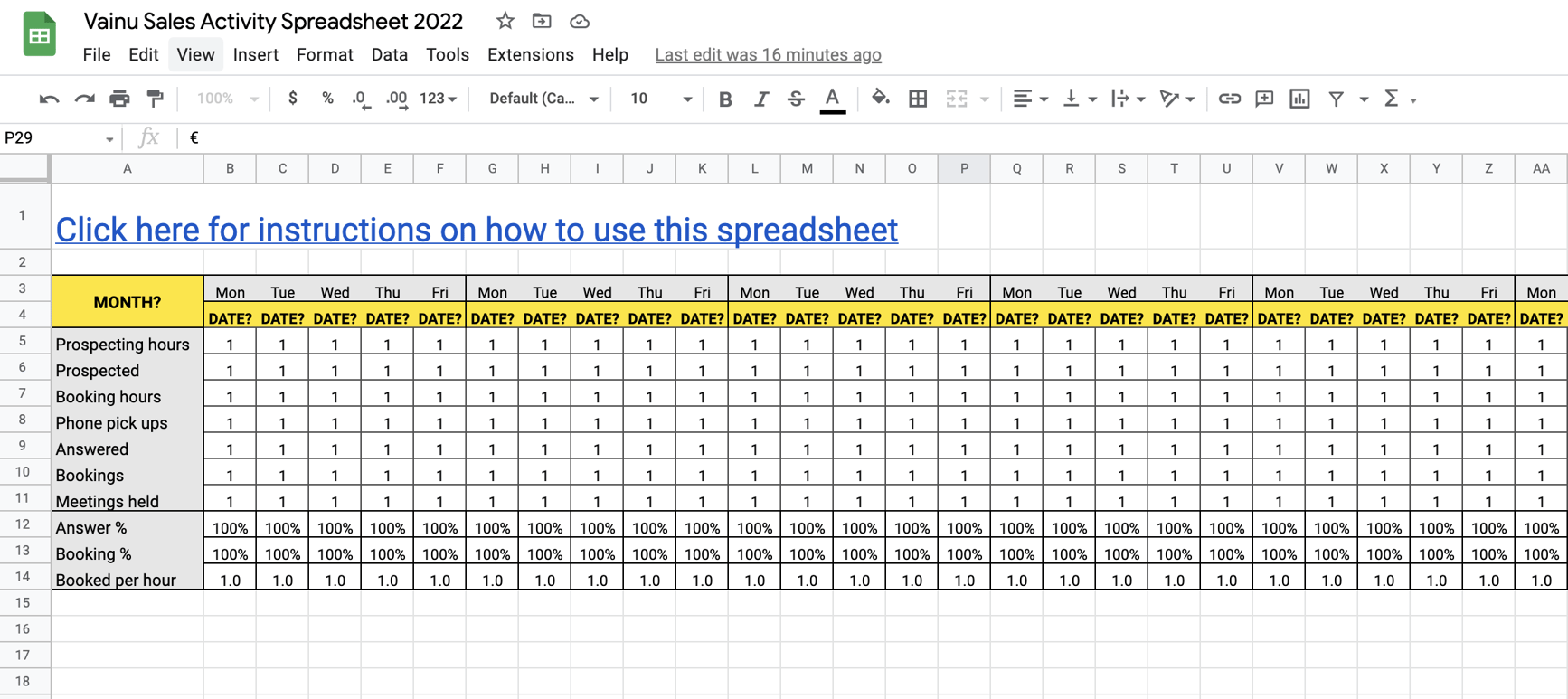 How To Keep Track Of Sales With One Spreadsheet?